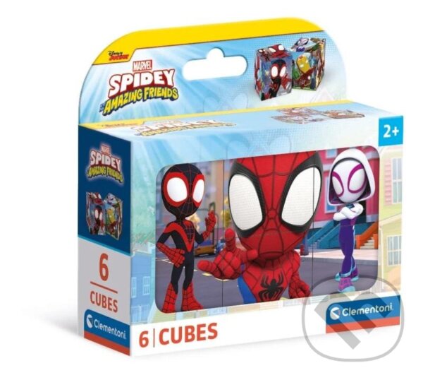 Levně Obrázkové kostky Spidey a jeho úžasní přátelé 6 ks - hra z kategorie Ostatné