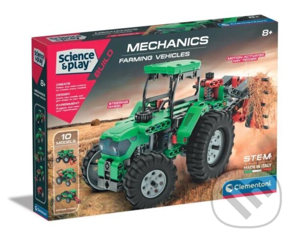 Spoločenská hra: Science Traktor a zemědělská technika (Clementoni)
