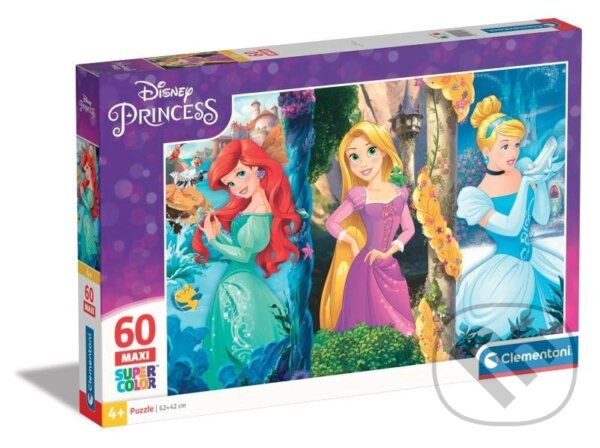 Levně MAXI Princezny - puzzle z kategorie 15 – 60 dielikov