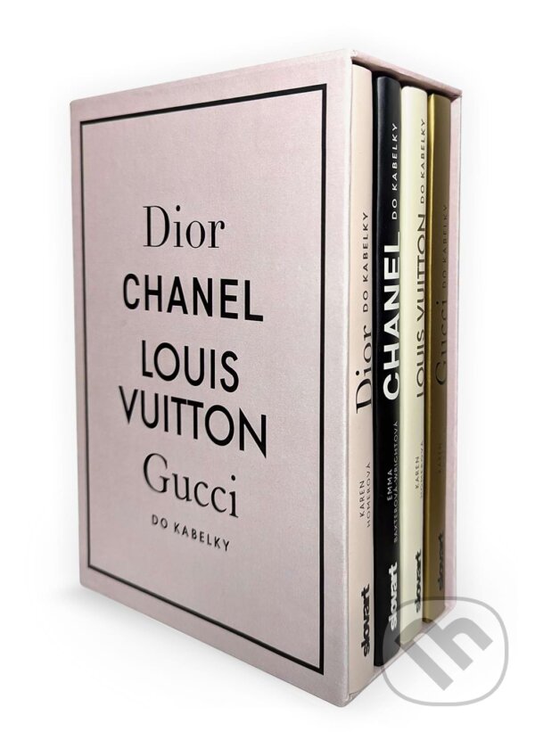 Levně Do kabelky (box) (Dior, Chanel, Gucci, Louis Vuitton) - kniha z kategorie Móda