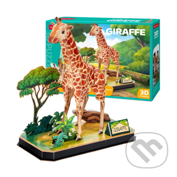 Puzzle: Žirafa (CubicFun)