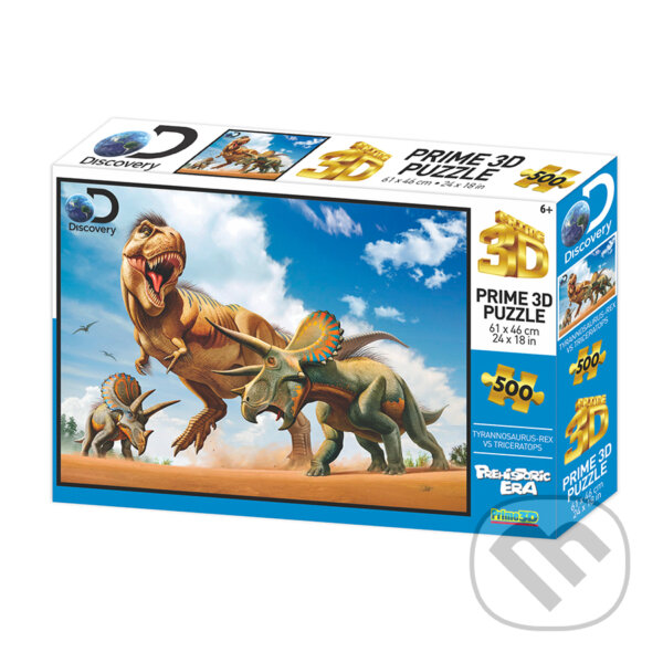 Levně T - rex versus Triceratops - puzzle z kategorie Ostatné