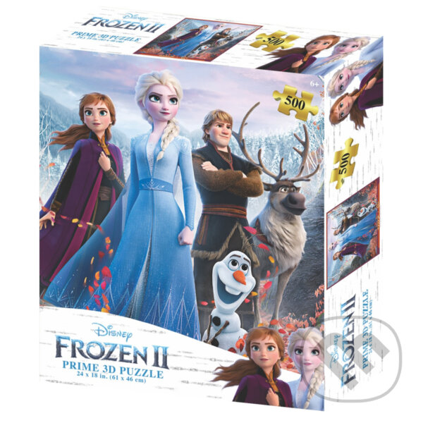 Levně Frozen - puzzle z kategorie Umelecké