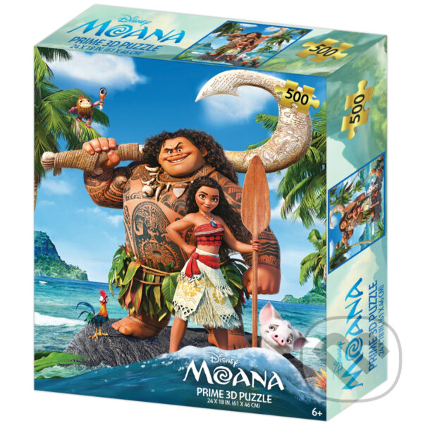 Puzzle: Moana (Prime 3D). Prime 3D, 2024