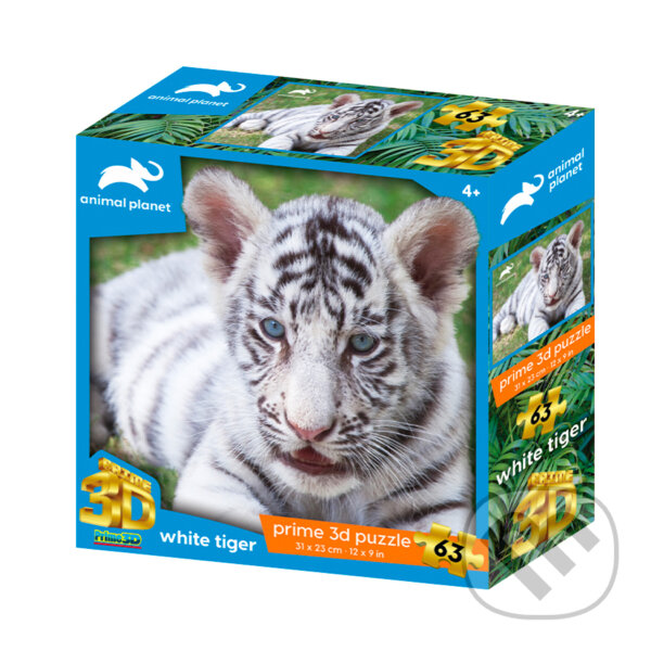 Levně Bílý tygr - puzzle z kategorie 60 – 300 dielikov