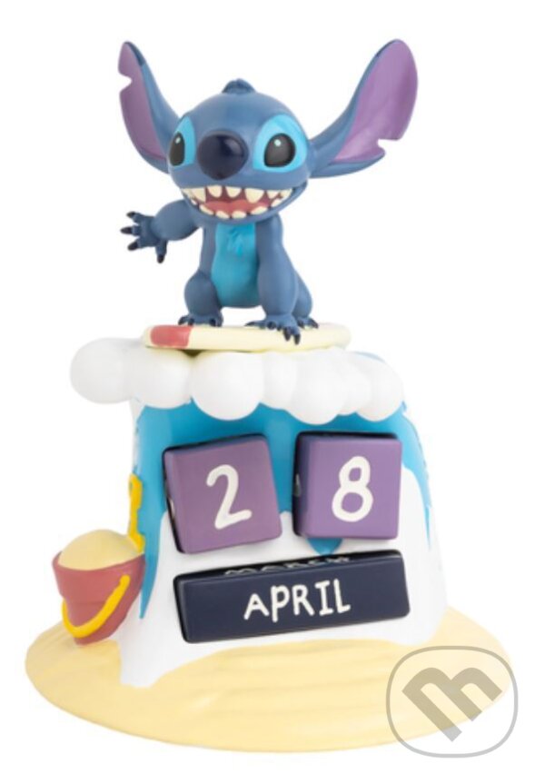 Večný 3D kalendár Disney|Lilo & Stitch: Surfar Stitch (). , 2024