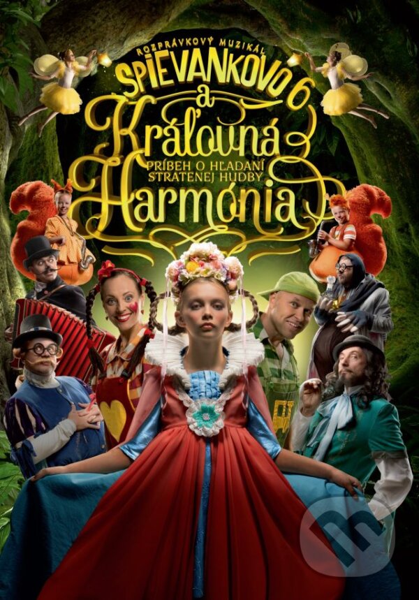 Levně Spievankovo 6 a kráľovná Harmónia (DVD) (Príbeh o hľadaní stratenej hudby) - film z kategorie Hudobné dokumenty a koncerty
