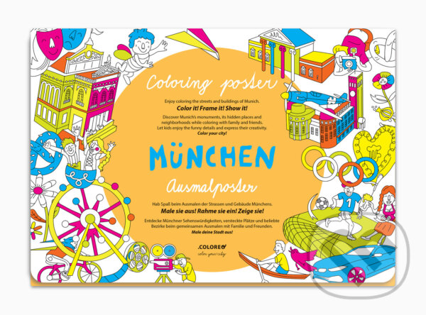 Levně München (Plagát) - kniha z kategorie Mapy Európy