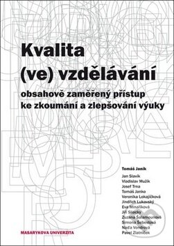 Levně Kvalita (ve) vzdělávání - Tomáš Janík - kniha z kategorie Pedagogika