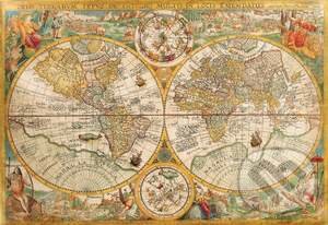 Levně Ancient Map - puzzle z kategorie Ostatné