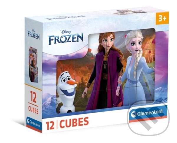 Levně Obrázkové kostky Frozen 12 ks - hra z kategorie Ostatné