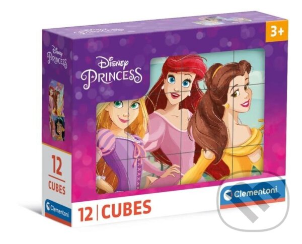 Levně Obrázkové kostky Disney Princess 12 ks - hra z kategorie Ostatné