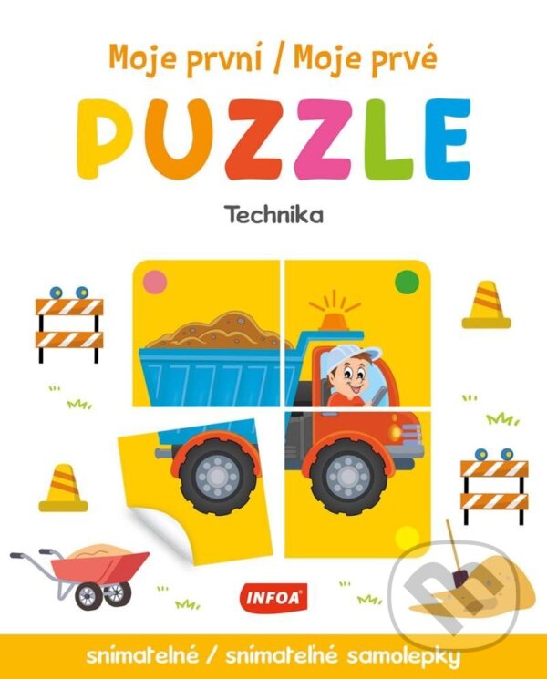 Kniha: Moje první puzzle - Technika / Moje prvé puzzle - Technika (INFOA)