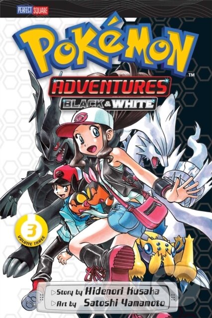 Kniha Pokemon Adventures Black & White 3
