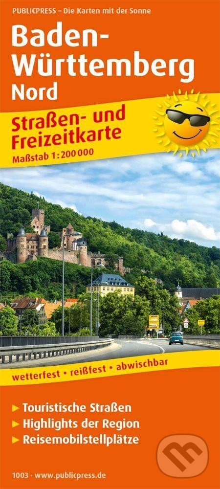 Bádensko-Württembersko sever 1:200 000 / automapa (freytag&berndt)
