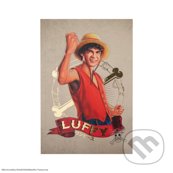 Levně One Piece Zápisník linkovaný - Luffy