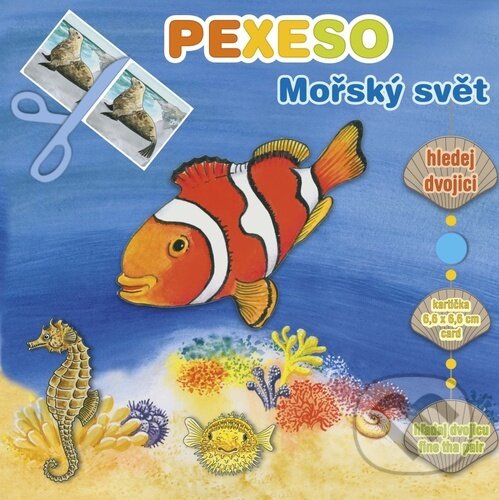 Levně Mořský svět (Pexeso sešitové s MAXI kartičkami) - hra z kategorie Karty, pexeso