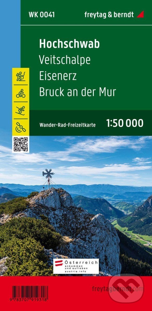 Levně Hochschwab 1:50 000 / turistická a cykloturistická mapa