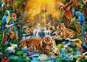Levně Mystic Tigers - puzzle z kategorie Zvieratá