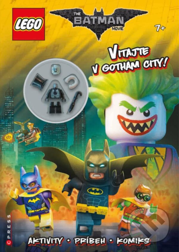 Levně Lego Batman: Vitajte v Gotham City! (Aktivity, príbeh, komiks) - kniha z kategorie Komiksy