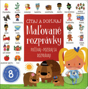 Levně Čítaj a dopĺňaj: Maľované rozprávky - Stuart Lynch - kniha z kategorie Rozprávky
