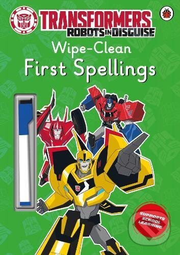 Levně Transformers: Robots in Disguise - Wipe-Clean First Spellings - kniha z kategorie Naučné knihy
