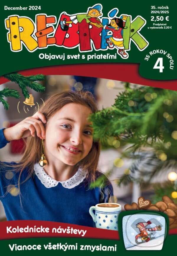 Levně Rebrík, december 2024 (4. číslo, 35. ročník)