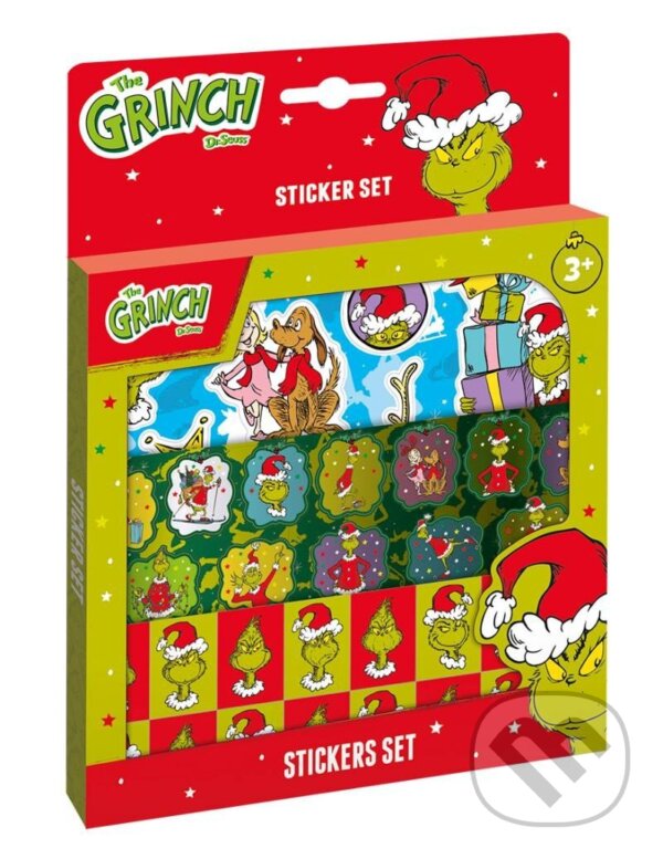 Levně Grinch Set samolepiek
