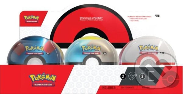 Spoločenská hra: Pokémon TCG: Pokeball Tin 2024 (ADC BF). ADC BF
