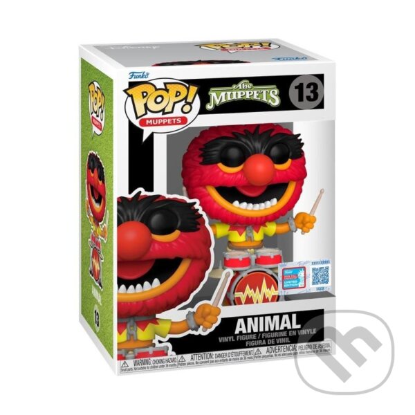 Levně Funko POP Vinyl: The Muppets/Animal on Drums (excl.)