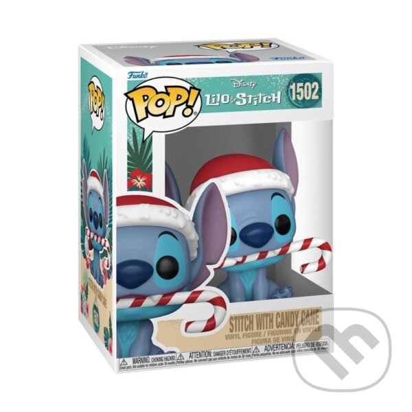 Levně Funko POP Disney: Stitch - Stitch with Candy Cain (Holiday)
