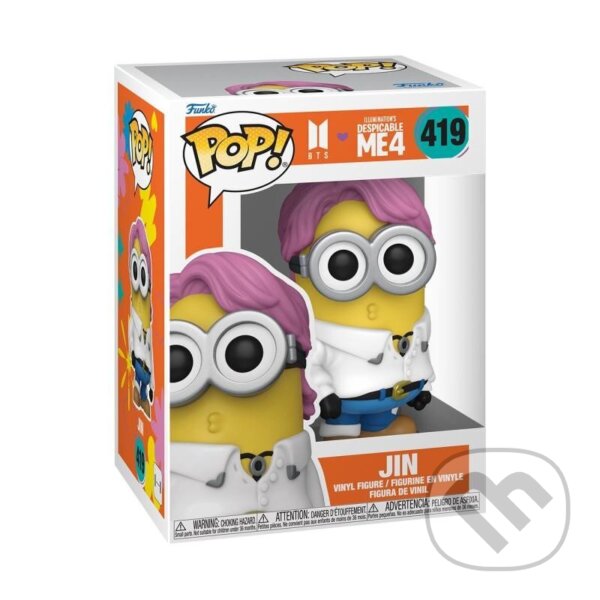 Levně Funko POP Rocks: Minions x BTS - Jin