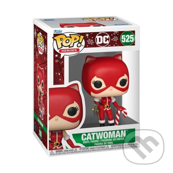 Levně Funko POP Heroes: Catwoman (Holiday)
