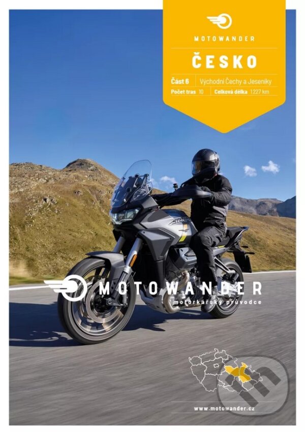 Levně Motowander Česko 6 (Východní Čechy a Jeseníky) - kniha z kategorie Sprievodcovia Európou