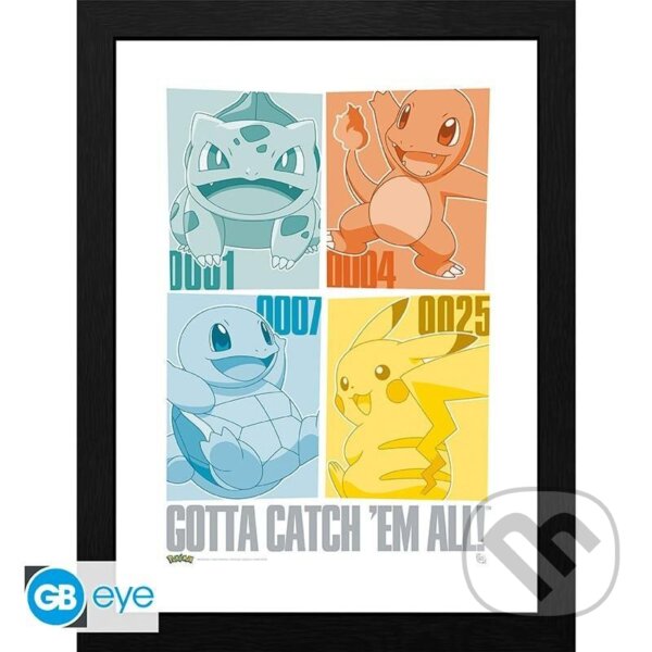 Levně Pokémon Zarámovaný plagát - Pikachu