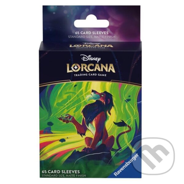 Levně Disney Lorcana: Azurite Sea - Card Sleeves Scar - hra z kategorie Karty
