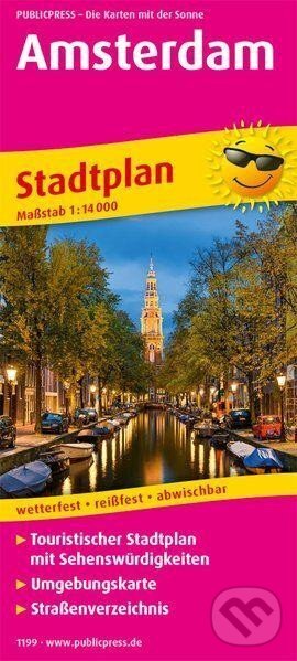Amsterdam 1:14 000 / plán města (freytag&berndt). freytag&berndt, 2018