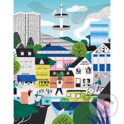 Levně Mesto Rennes - puzzle z kategorie Mestá a stavby