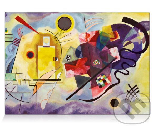 Puzzle: Kandinsky - Yellow, Red, Blue, 1925 (Bluebird). Bluebird