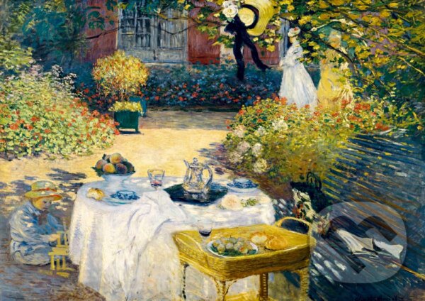 Puzzle: Claude Monet - The Lunch, 1873 (Bluebird). Bluebird