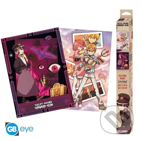 Levně Toilet-bound Hanako-kun Set plagátov - 2 ks