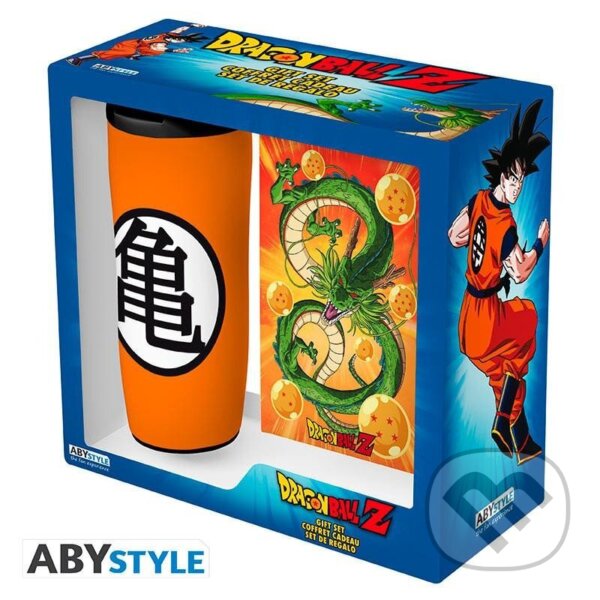 Levně Dragon Ball Z Darčekový set (Cestovný hrnček, Zápisník A6)