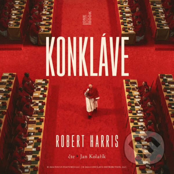 Audiokniha: Konkláve (Robert Harris). OneHotBook, 2024