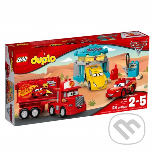 LEGO DUPLO Cars 10846 Kaviareň Flo, LEGO, 2017