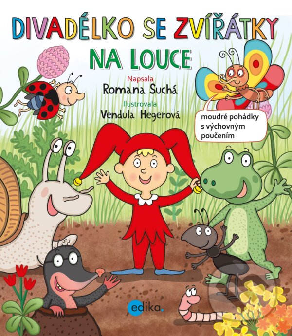 Levně Divadélko se zvířátky na louce - Romana Suchá, Vendula Hegerová (ilustrácie) - kniha z kategorie Naučné knihy