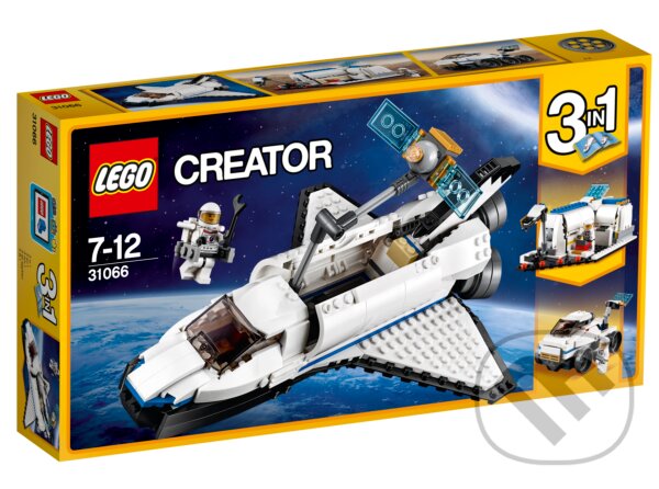 LEGO Creator 31066 Vesmírny prieskumný raketoplán, LEGO, 2017