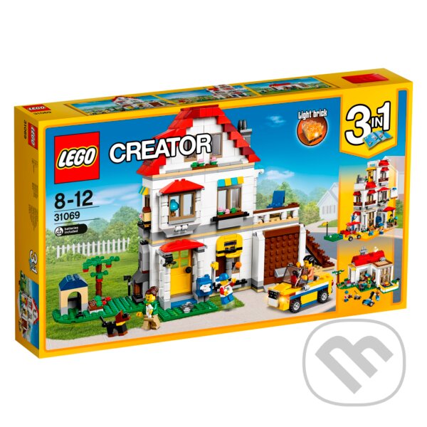 LEGO Creator 31069 Modulárna rodinná vila, LEGO, 2017
