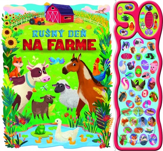 Levně Rušný deň na farme - 50 zvukov - Natasha Rimmington (ilustrátor) - kniha z kategorie Pre deti a mládež