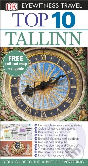 Levně DK Top 10 Tallinn - DK Travel - kniha z kategorie Zdravie a životný štýl