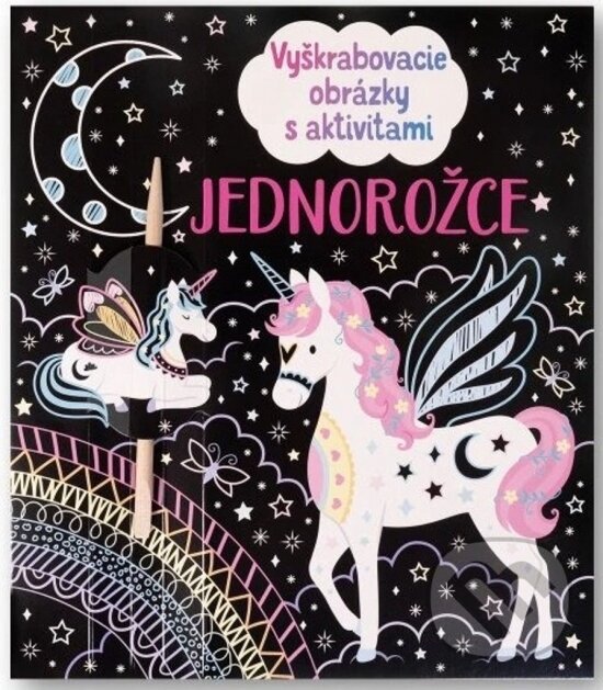 Levně Jednorožce - Vyškrabovacie obrázky s aktivitami - Rosiel Dickins - kniha z kategorie Hravé úlohy